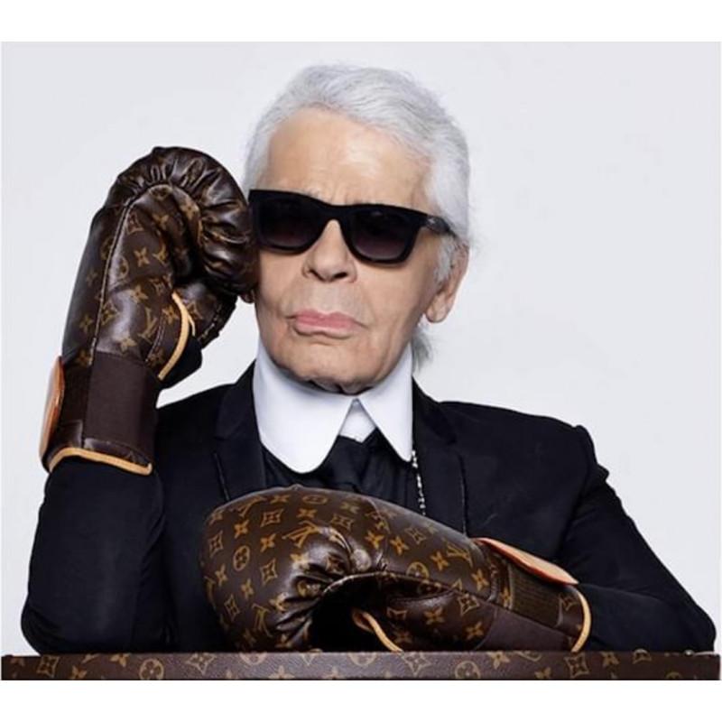 LOUIS VUITTON Boxing Gloves And Sports Bag, Monogram By Karl Lagerfeld For Sale 9
