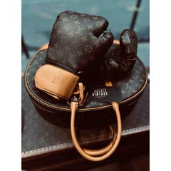 LOUIS VUITTON Boxing Gloves And Sports Bag, Monogram By Karl Lagerfeld