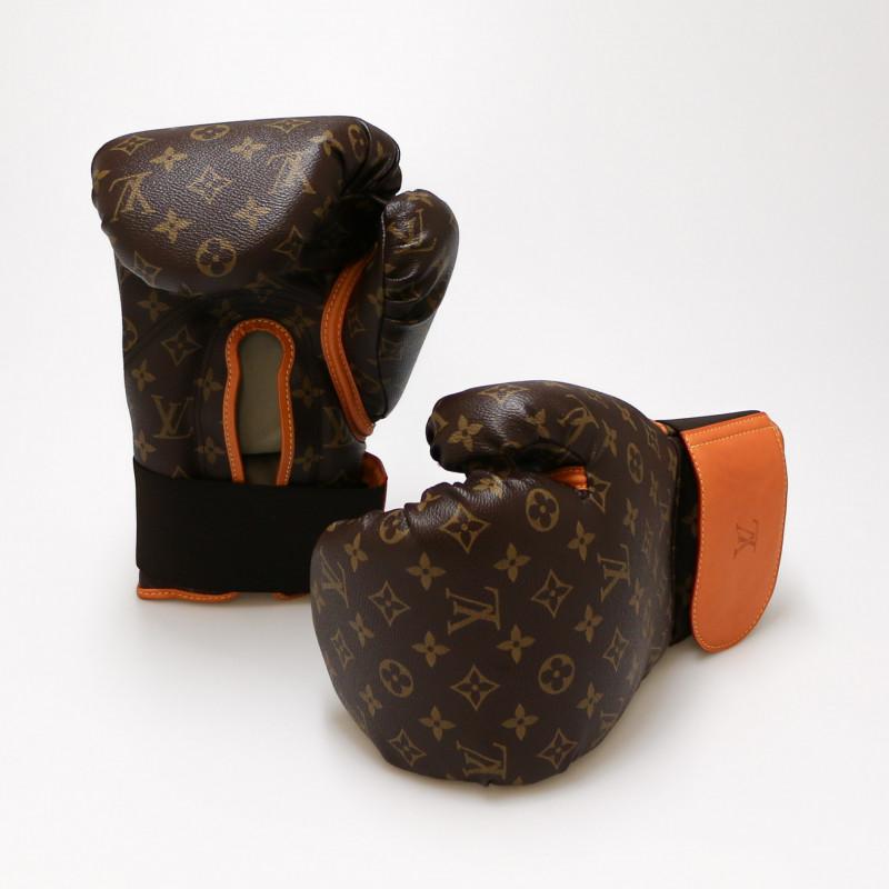 LOUIS VUITTON Boxing Gloves And Sports Bag, Monogram By Karl Lagerfeld For Sale 2