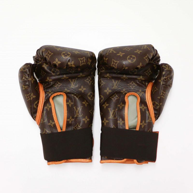 LOUIS VUITTON Boxing Gloves And Sports Bag, Monogram By Karl Lagerfeld For Sale 3