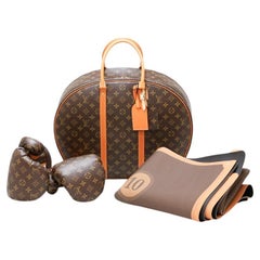 LOUIS VUITTON Boxing Gloves And Sports Bag, Monogram By Karl Lagerfeld
