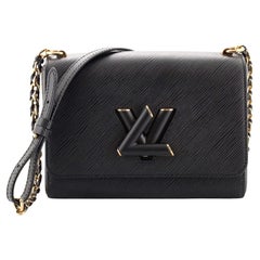 Louis Vuitton Braided Chain Twist Bag Epi Leather MM