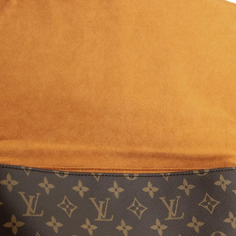 Women's or Men's Louis Vuitton Braided Handle Beaubourg Handbag Monogram Canvas MM