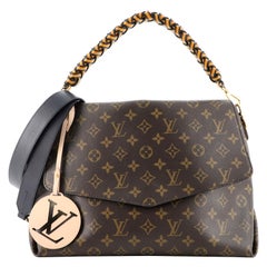 Louis Vuitton - Sac à main Beaubourg à poignée tressée en toile Monogram MM