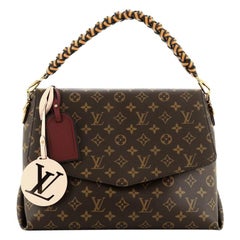 Louis Vuitton Fold Tote Monogram Canvas and Leather MM at 1stDibs