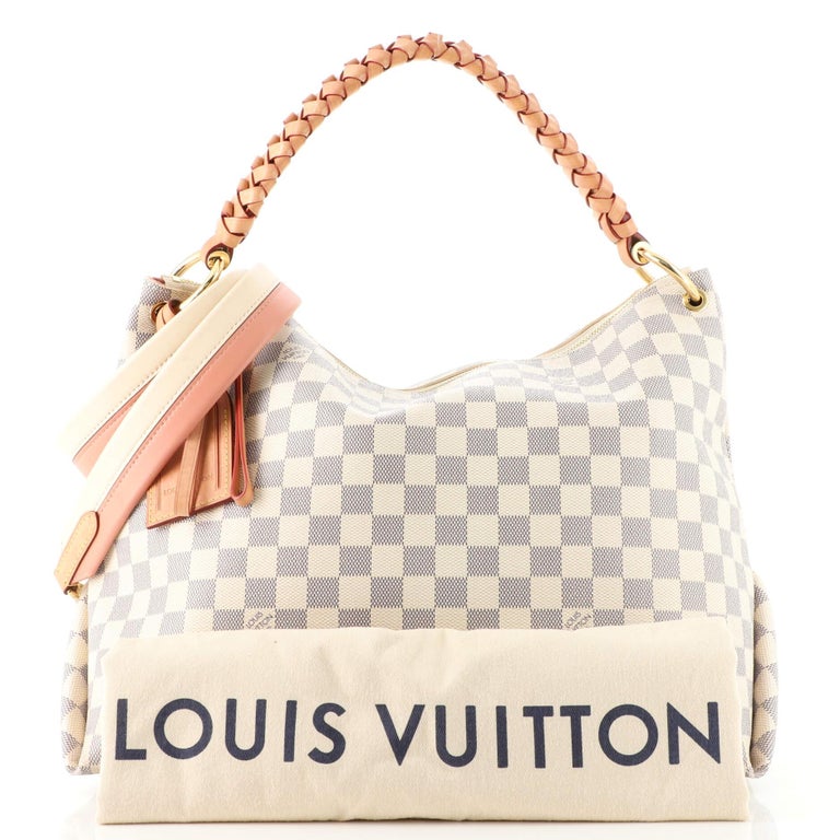 louis vuitton hobo bag with braided handle