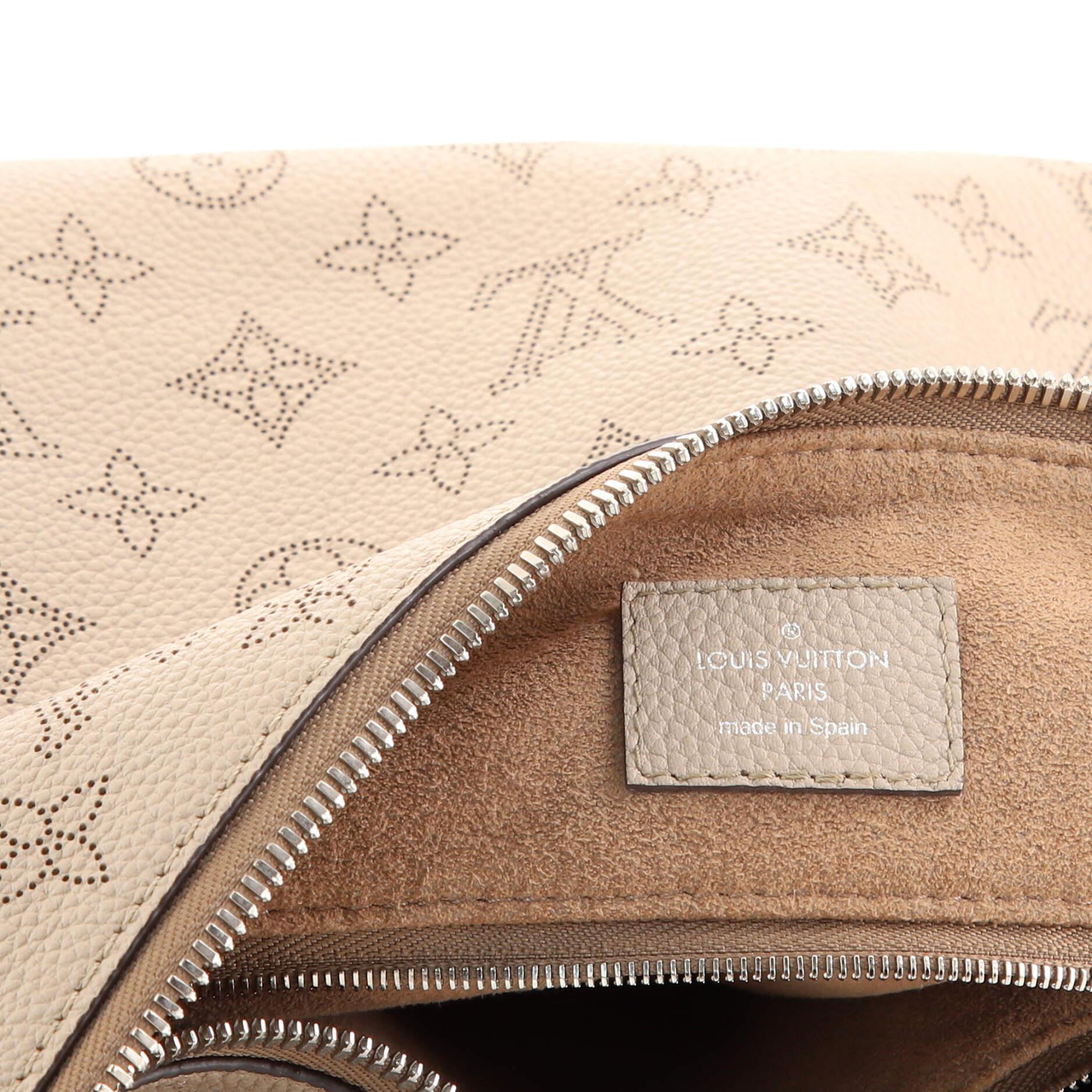 Women's or Men's Louis Vuitton Braided Handle Beaubourg Hobo Mahina Leather MM