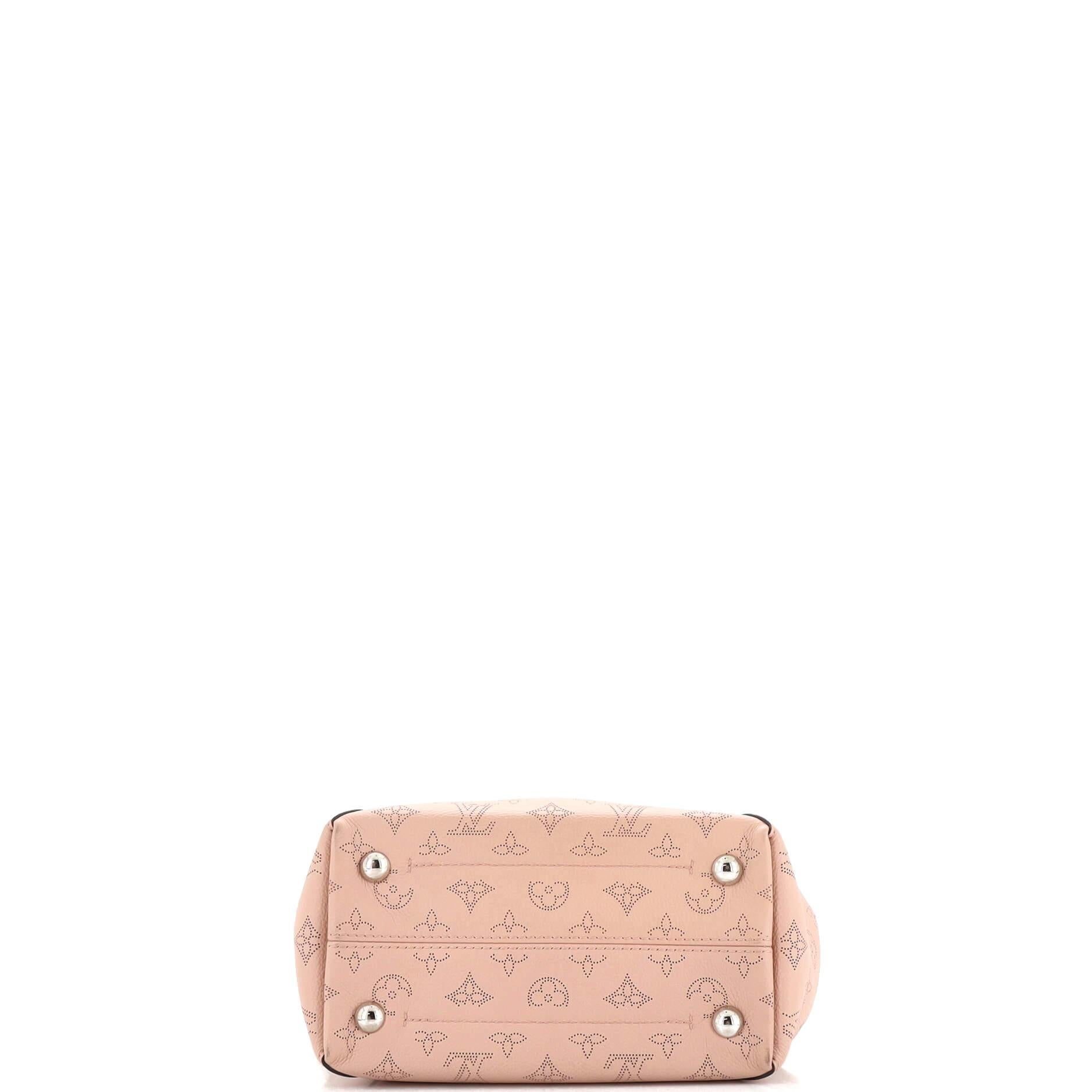 Louis Vuitton Braided Handle Hina Handbag Mahina Leather PM 1