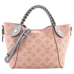 Louis Vuitton Braided Handle Hina Handbag Mahina Leather PM