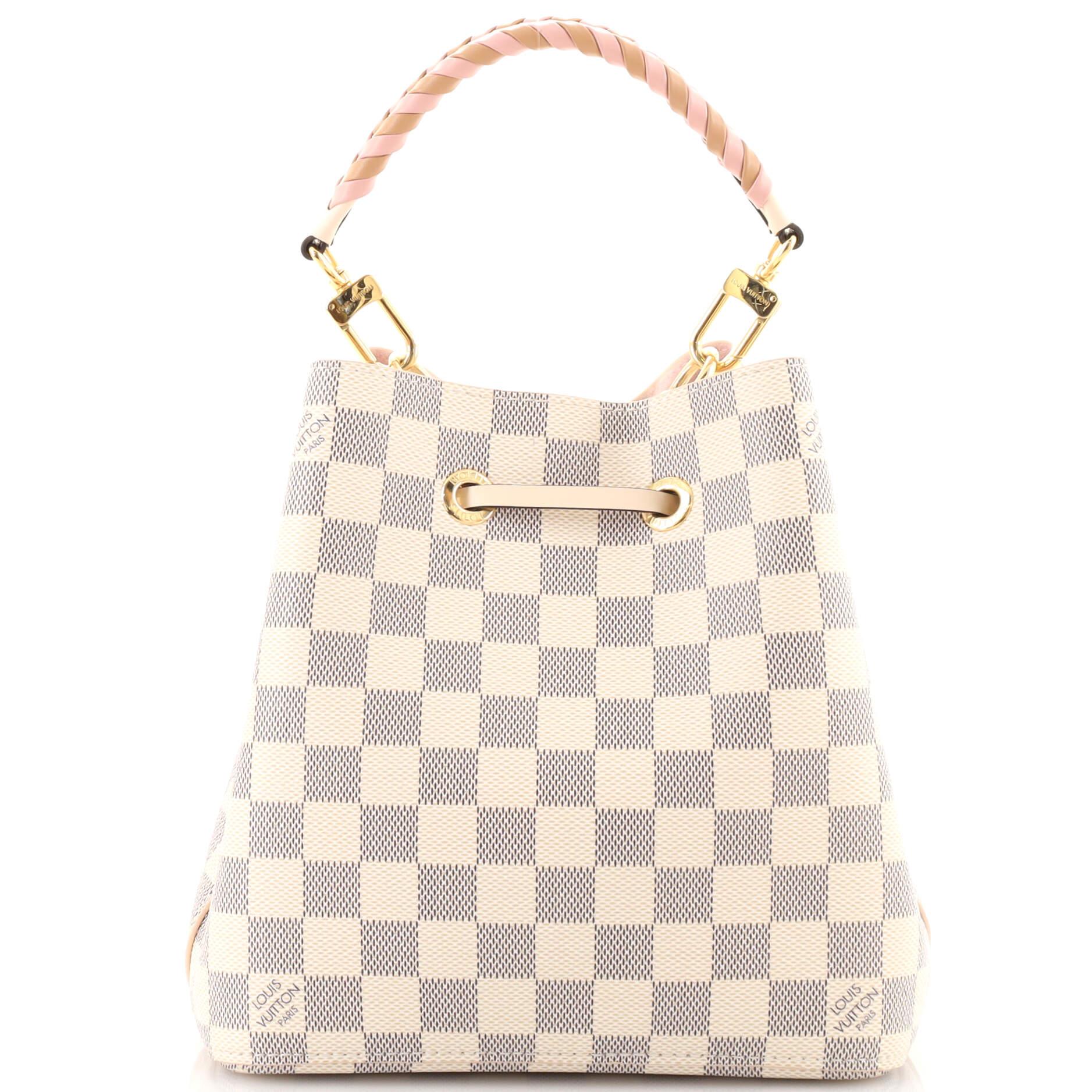 Women's or Men's Louis Vuitton Braided Handle NeoNoe Handbag Damier BB