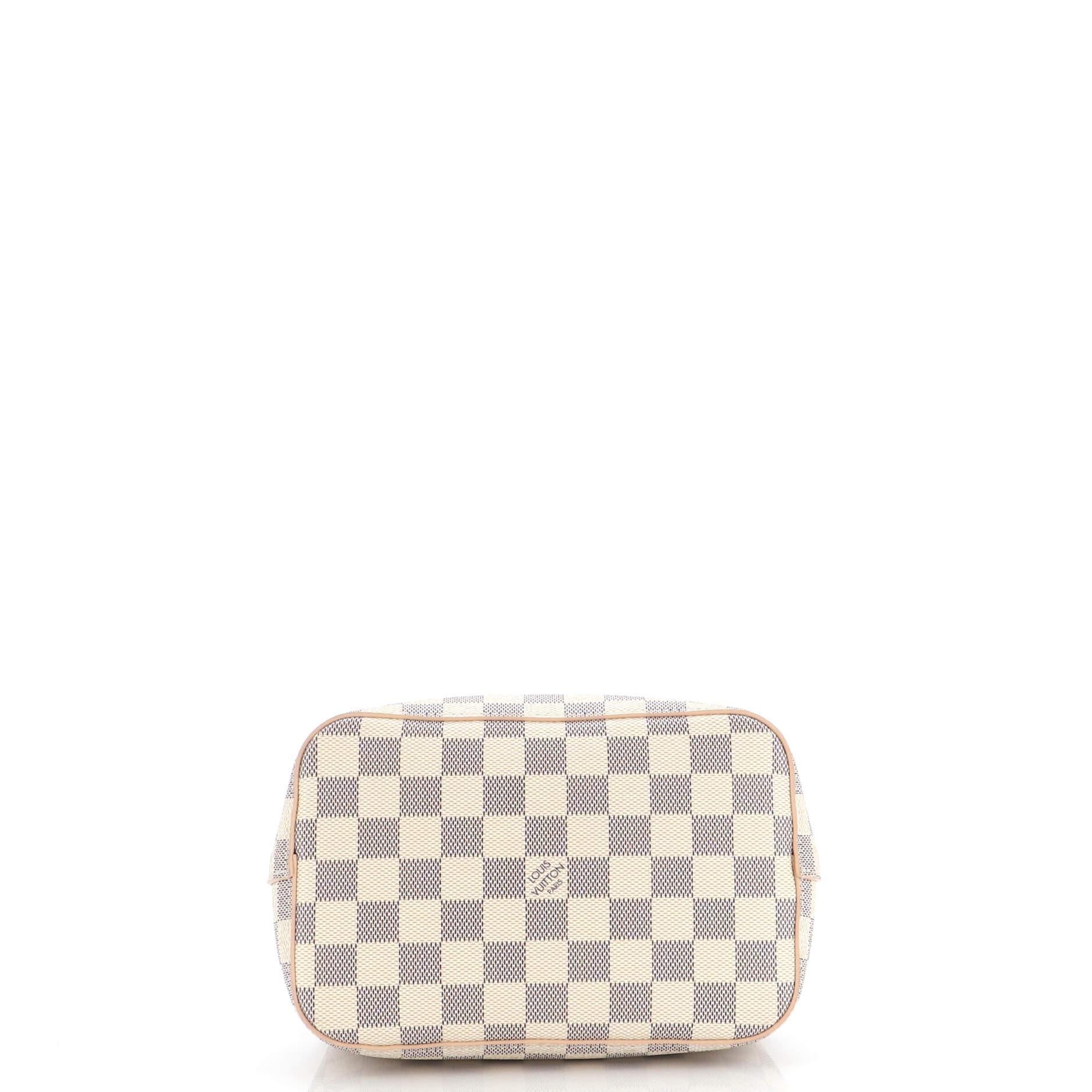 Women's or Men's Louis Vuitton Braided Handle NeoNoe Handbag Damier BB For Sale