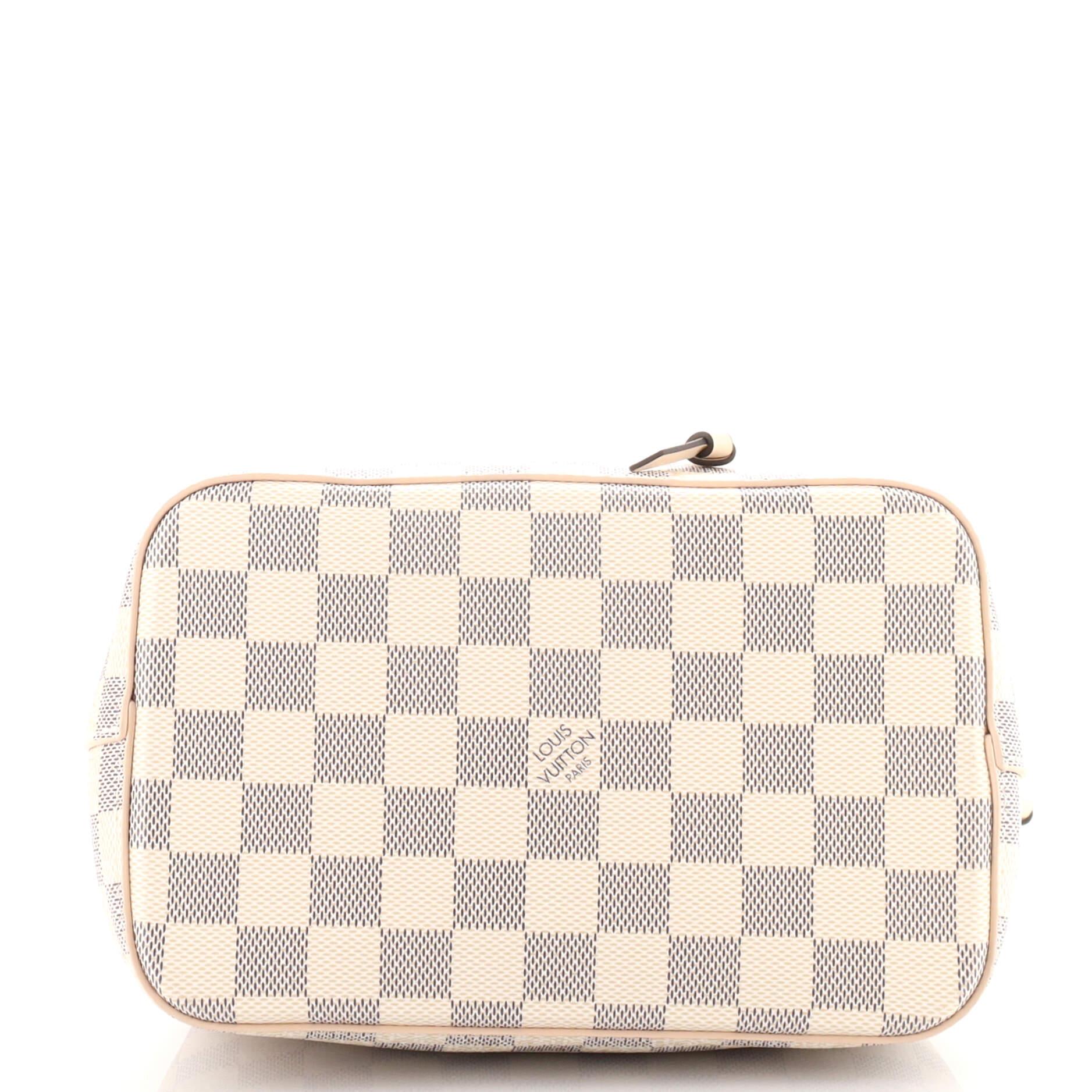 Louis Vuitton Braided Handle NeoNoe Handbag Damier BB 1