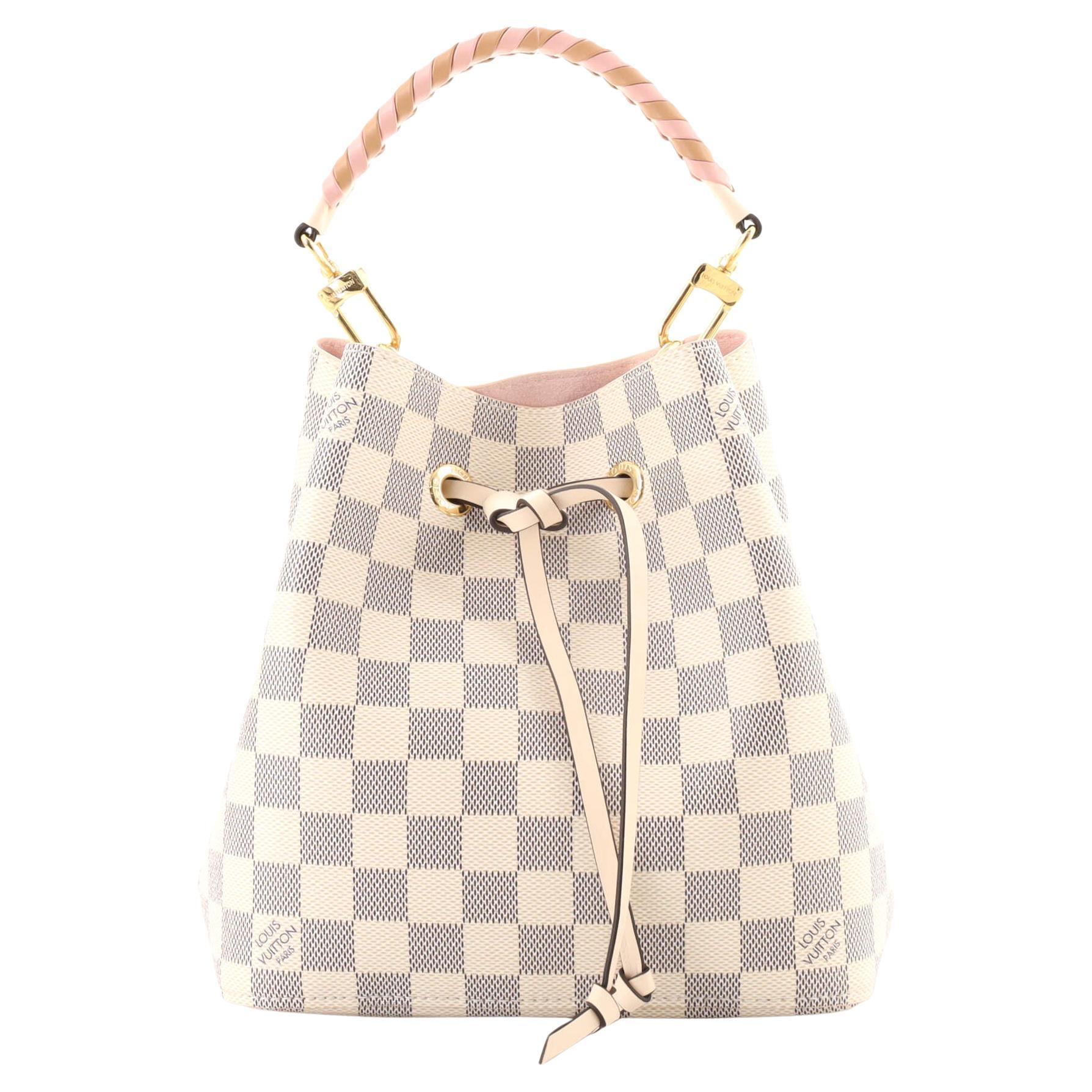 Louis Vuitton Braided Handle NeoNoe Handbag Damier BB