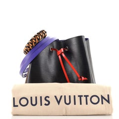Louis Vuitton Braided Handle NeoNoe Handbag Epi Leather