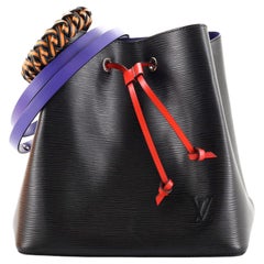 Louis Vuitton Braided Handle NeoNoe Handbag Epi Leather