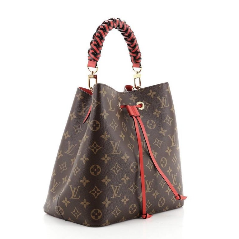 Louis Vuitton, Bags, New Unused Louis Vuitton Neonoe Red Shoulder Strap