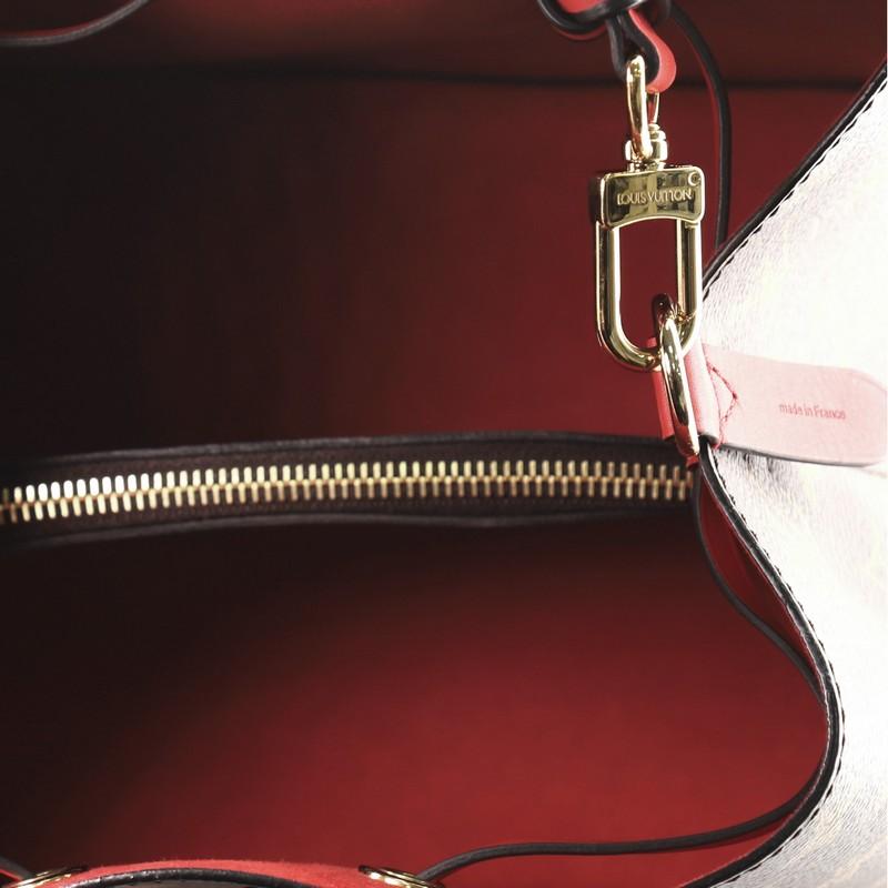 Black Louis Vuitton Braided Handle NeoNoe Handbag Monogram Canvas