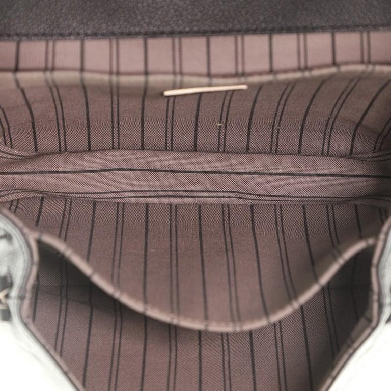 Louis Vuitton Braided Handle Pochette Metis Monogram Empreinte Leather at  1stDibs