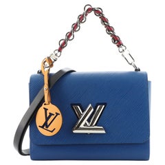 Louis Vuitton Twist MM Braided Links Epi Grained Leather Smokey Brown in  Cowhide Leather with Gold-tone - GB