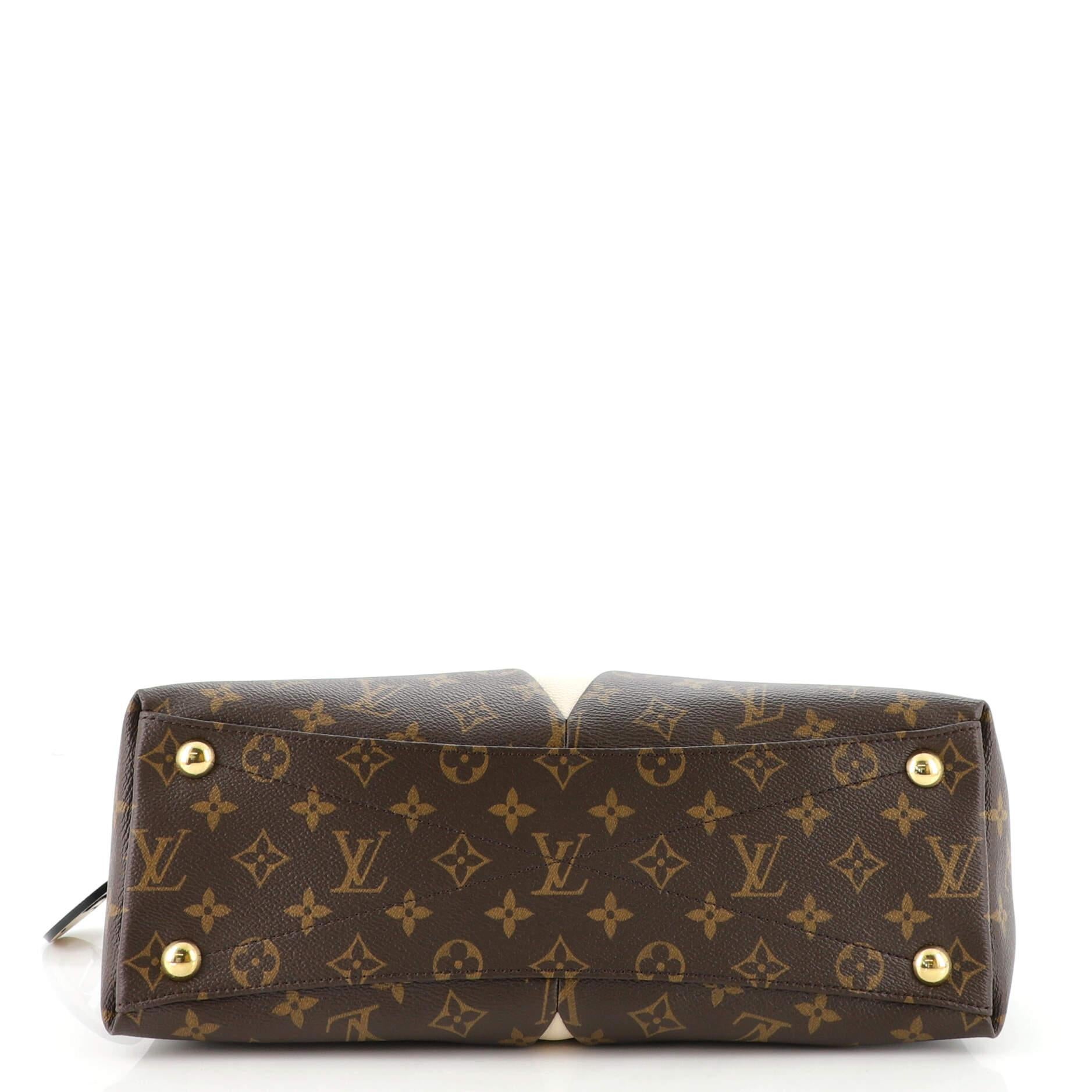 louis vuitton 2 tone purse