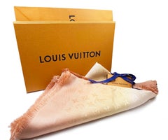 Louis Vuitton Brand New Sold out Ombre Brush Jaune Chale Shawl Scarf
