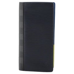 Brazza Brieftasche Epi aus Leder von Louis Vuitton mit Damier Graphit