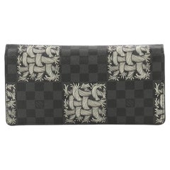 Louis Vuitton Brazza Wallet Limited Edition Nemeth Damier Graphite