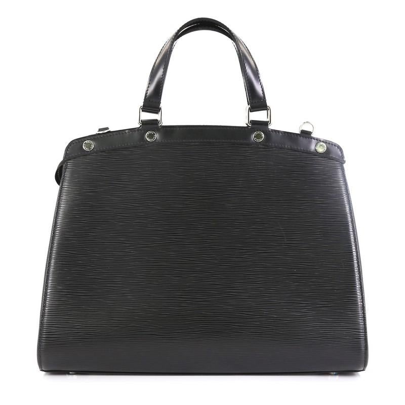 Black Louis Vuitton Brea Handbag Epi Leather GM