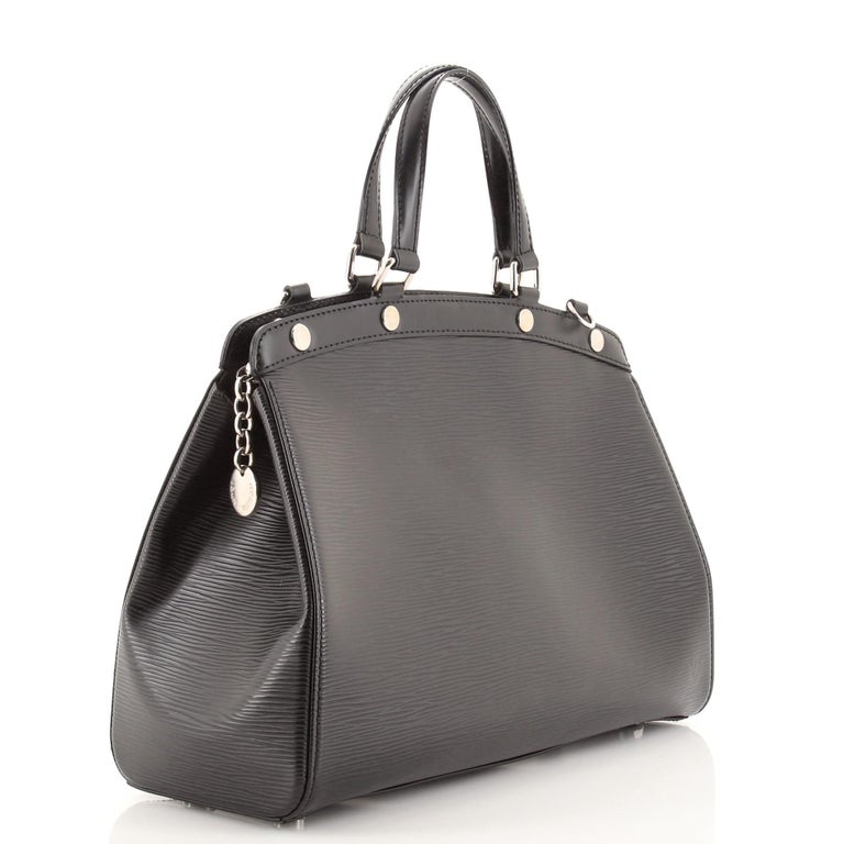 Louis Vuitton Black Epi Leather MM Brea Bag