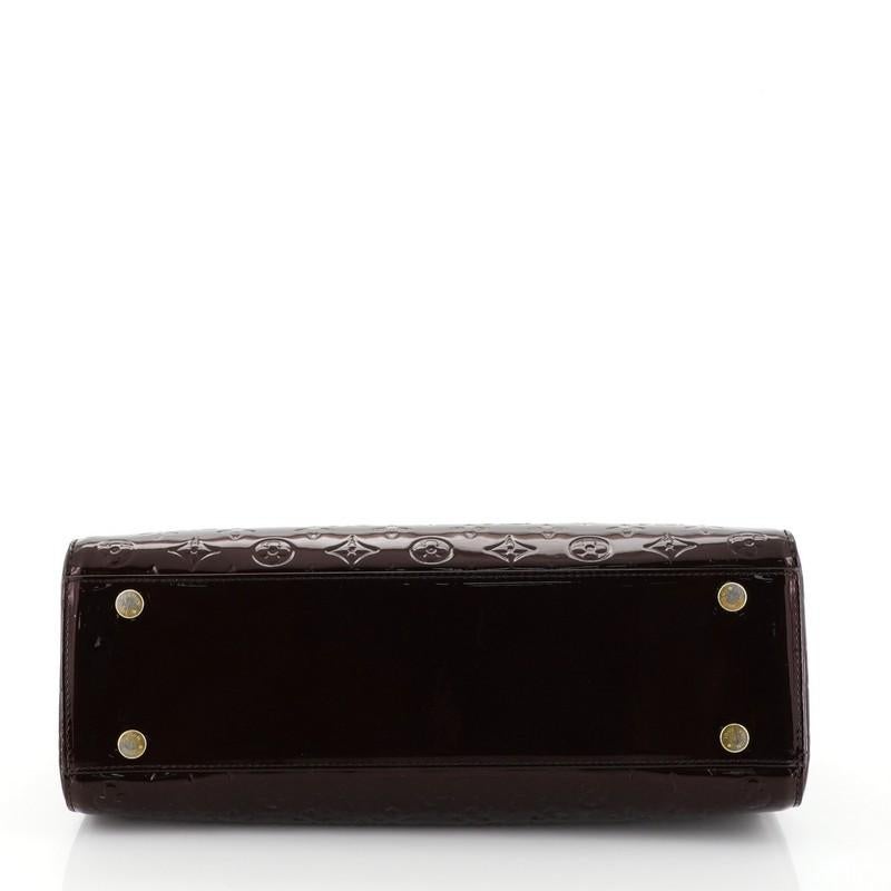 Louis Vuitton Brea Handbag Monogram Vernis GM In Fair Condition In NY, NY