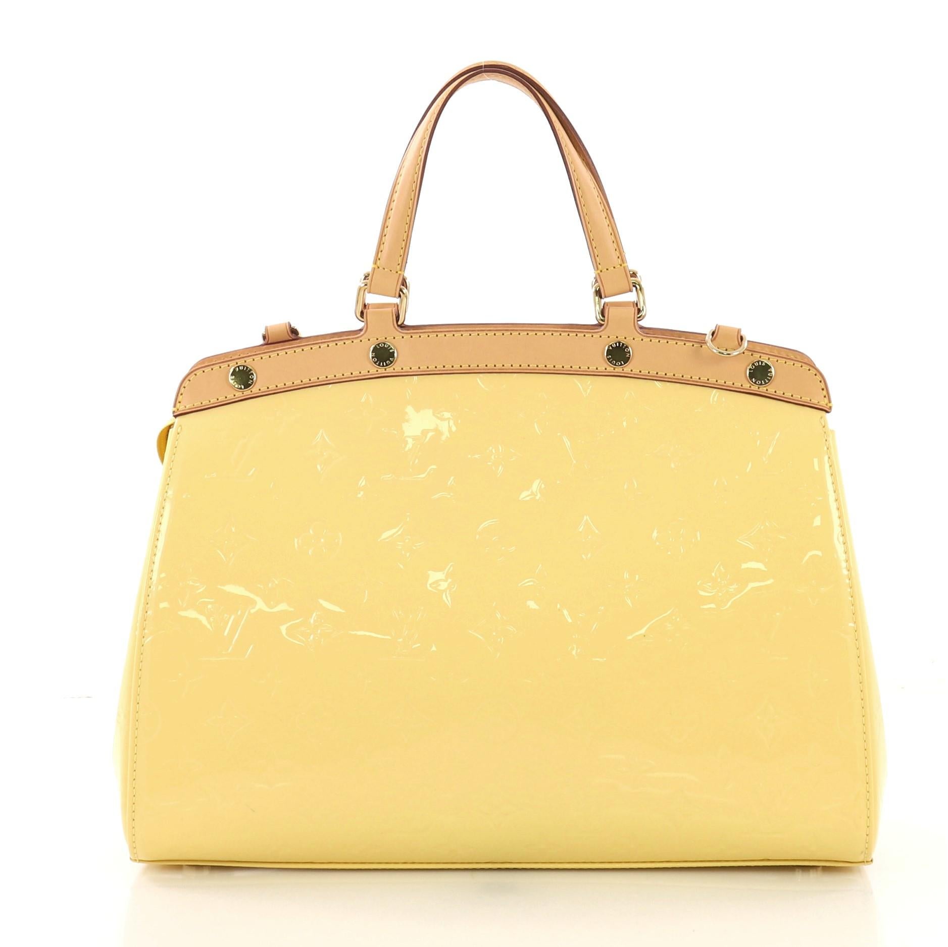 Louis Vuitton Brea Handbag Monogram Vernis MM im Zustand „Gut“ in NY, NY