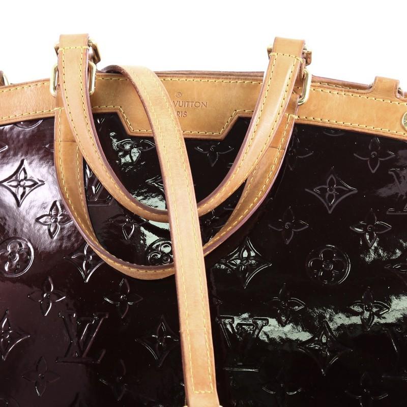  Louis Vuitton Brea Handbag Monogram Vernis MM 2
