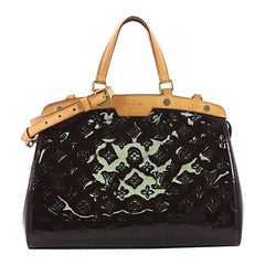Louis Vuitton Brea MM Amarante Monogram Vernis Bag - THE PURSE AFFAIR