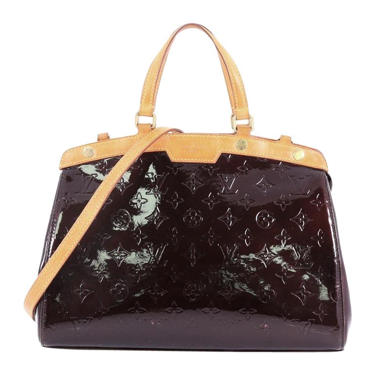  Louis Vuitton Brea Handbag Monogram Vernis MM