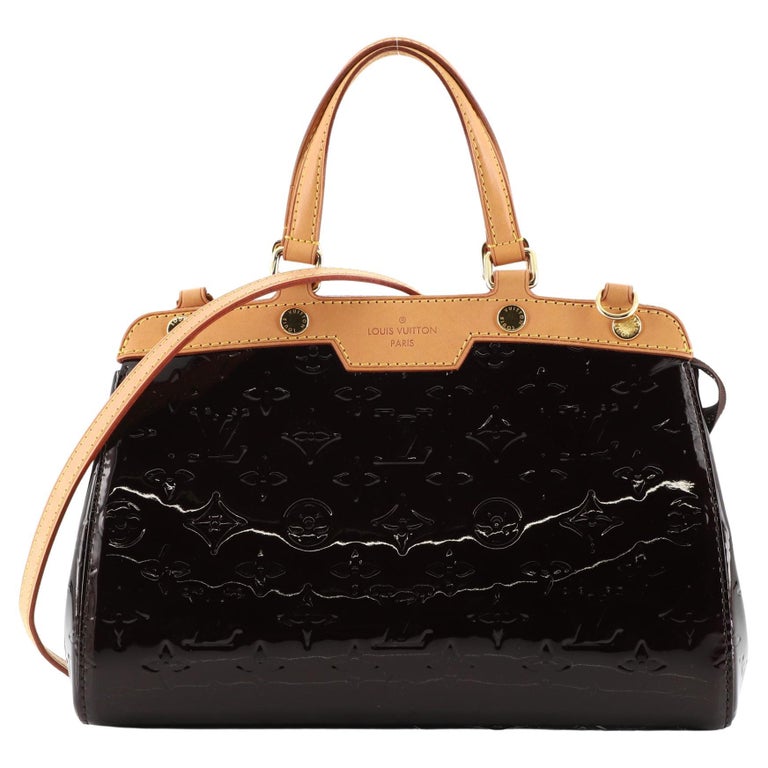 Louis Vuitton Brea Handbag Monogram Vernis PM For Sale at 1stDibs