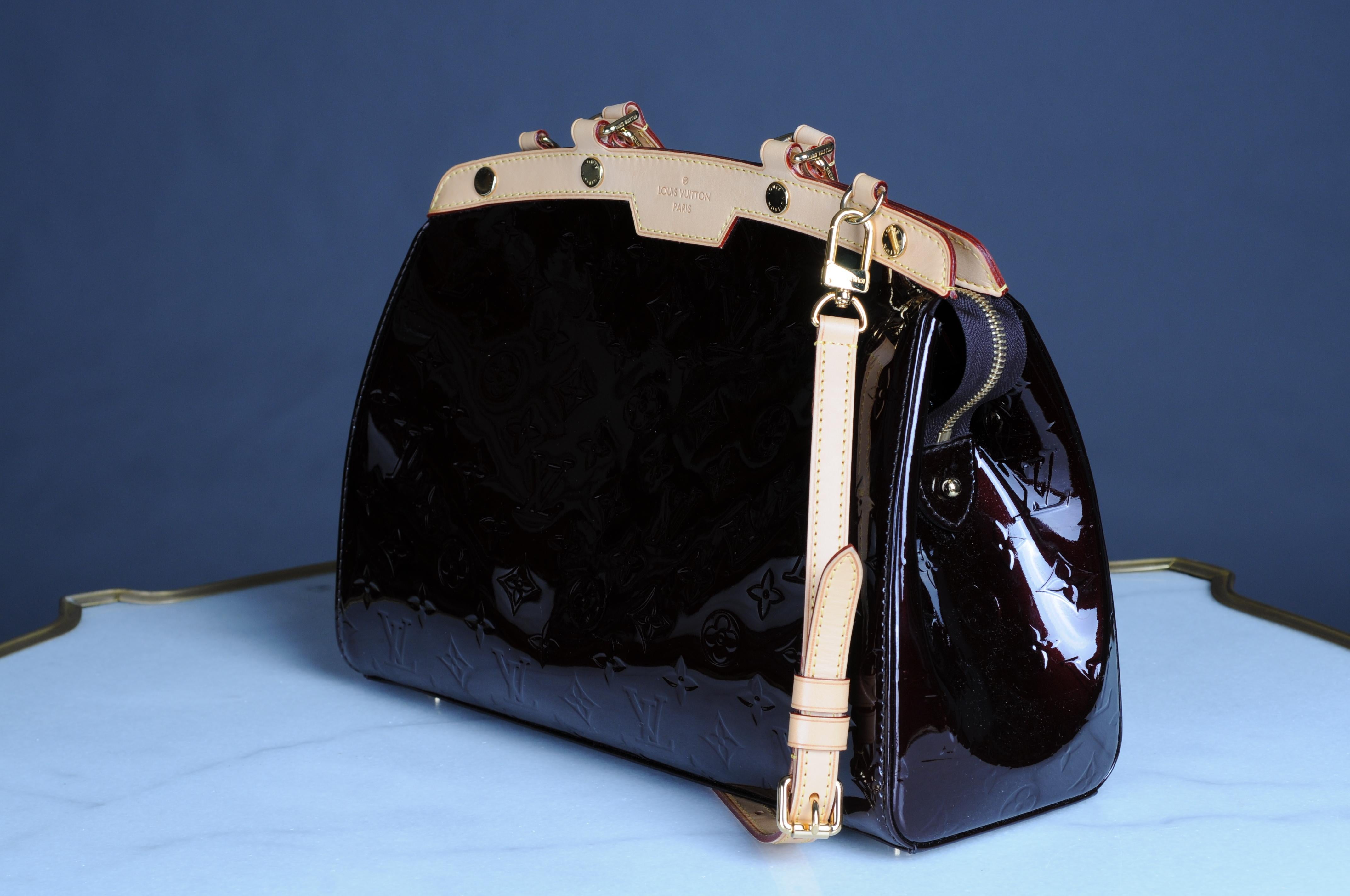 Louis Vuitton Brea MM Bordeaux Amarante For Sale 3