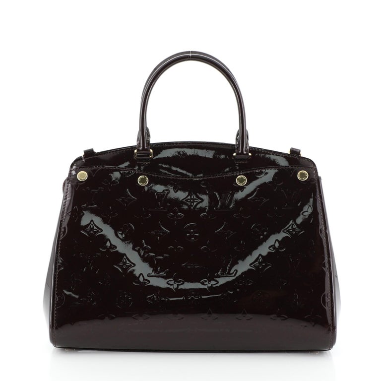 Louis Vuitton Brea NM Handbag Monogram Vernis MM For Sale at 1stdibs