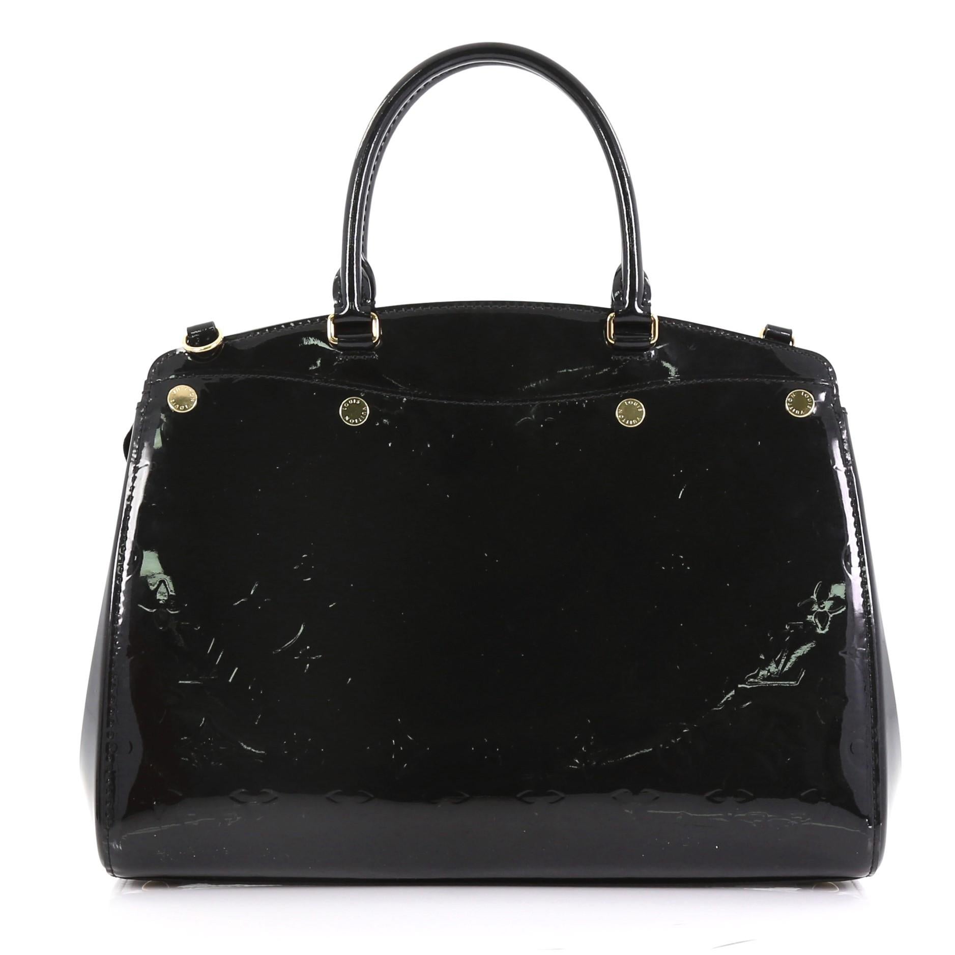 Louis Vuitton Brea NM Handbag Monogram Vernis MM im Zustand „Hervorragend“ in NY, NY