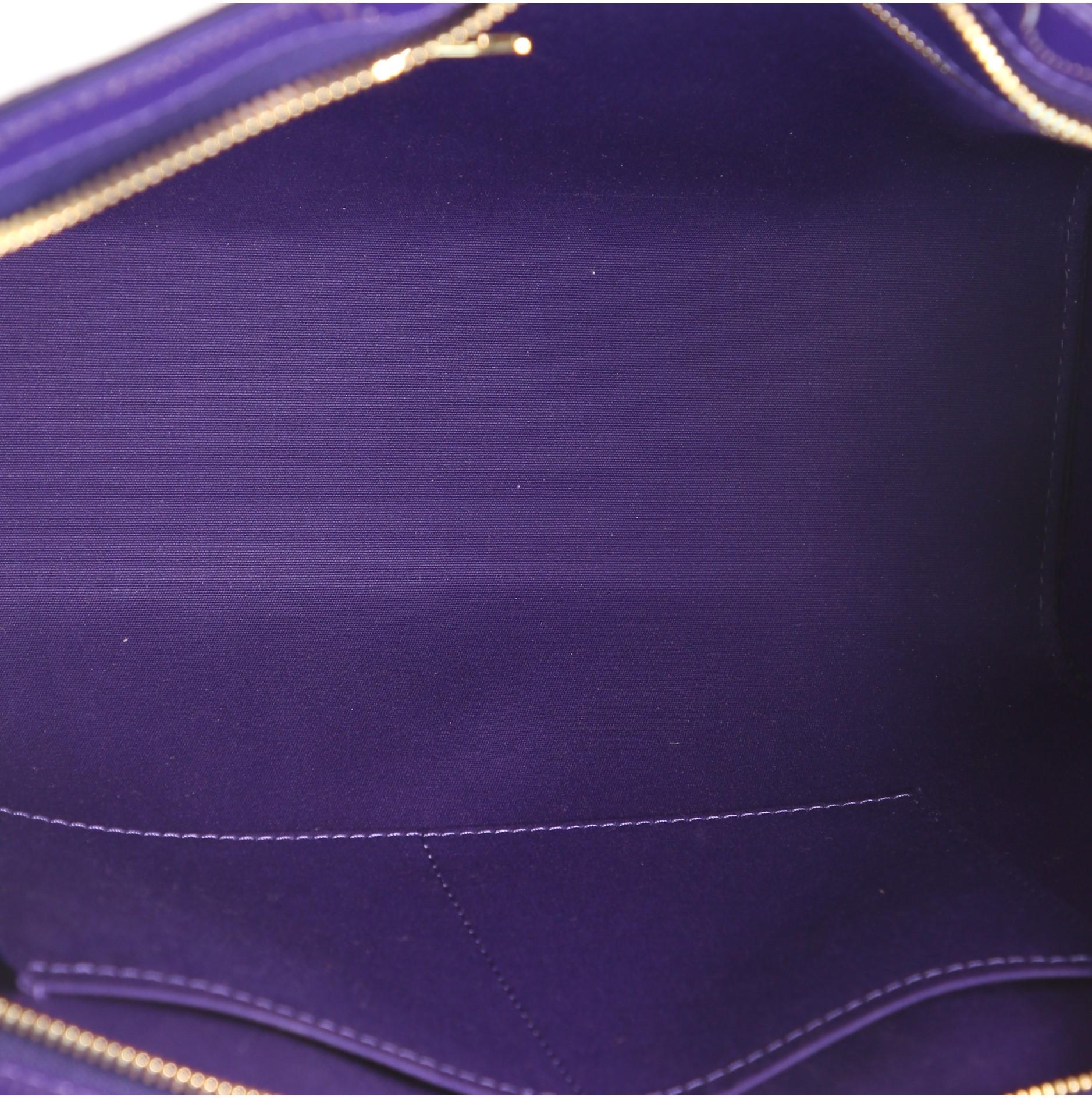 Louis Vuitton Brea NM Handbag Monogram Vernis MM 1