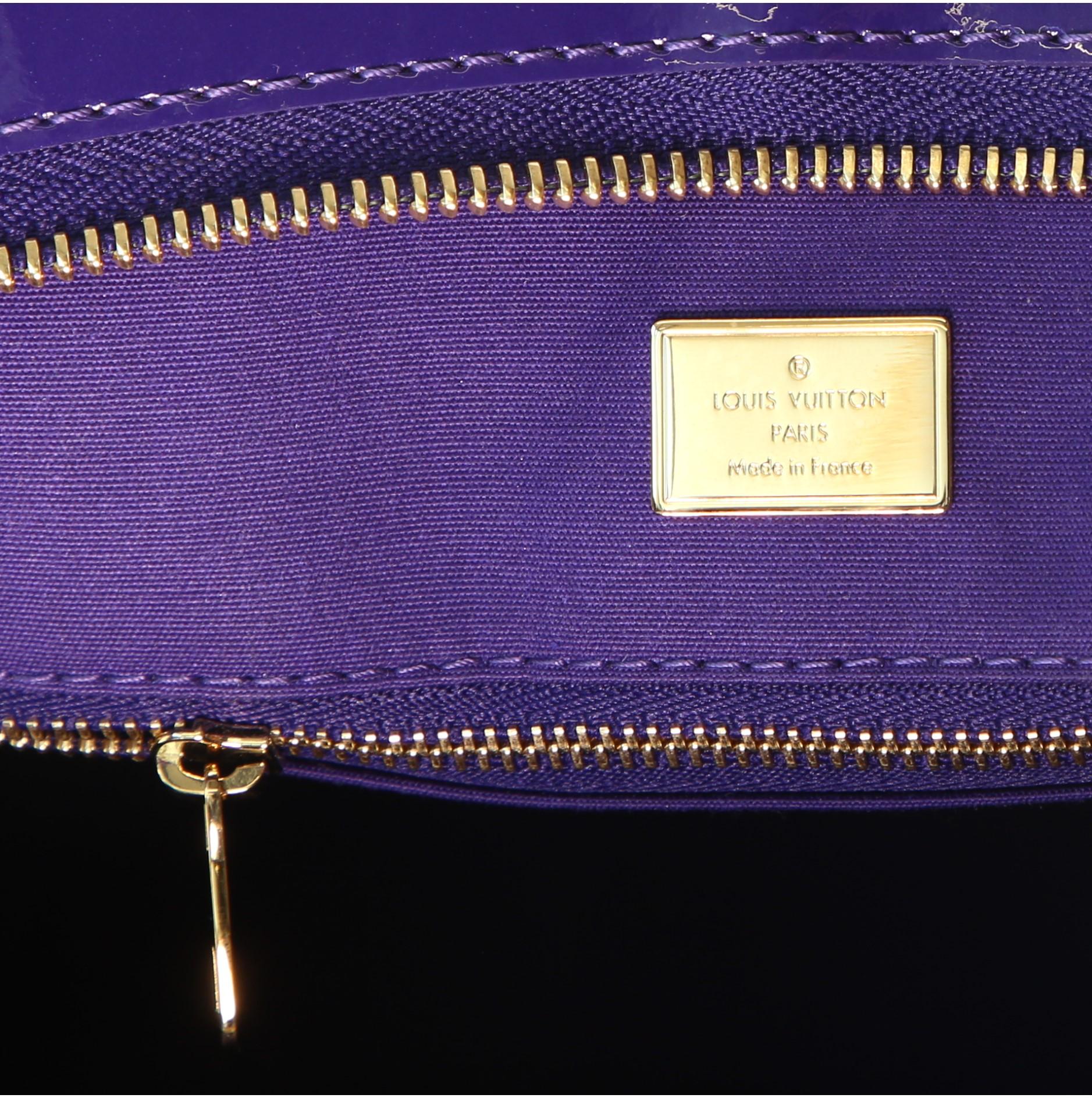 Louis Vuitton Brea NM Handbag Monogram Vernis MM 2