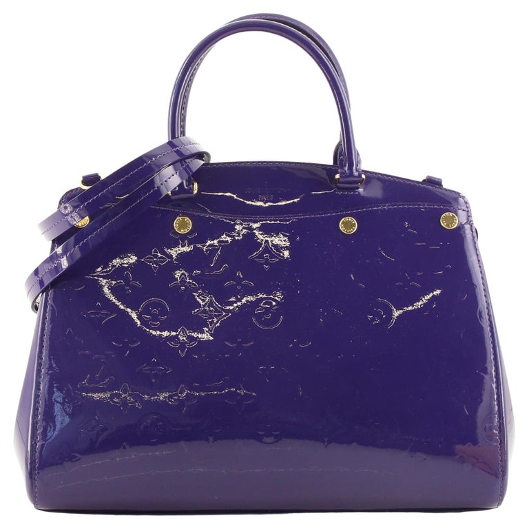 Louis Vuitton Brea NM Handbag Monogram Vernis MM at 1stDibs
