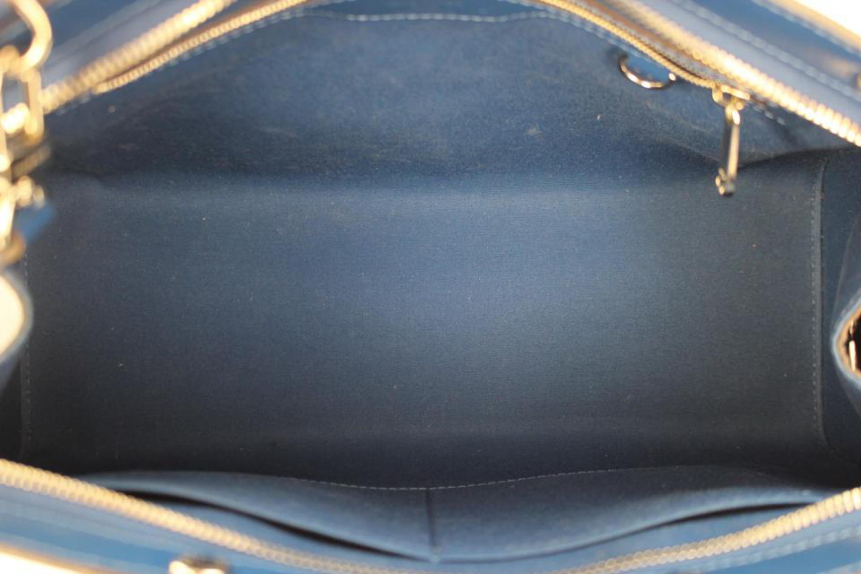 Louis Vuitton Brea Saphir Epi 2way 34lvty51717 Blue Leather Shoulder Bag For Sale 6