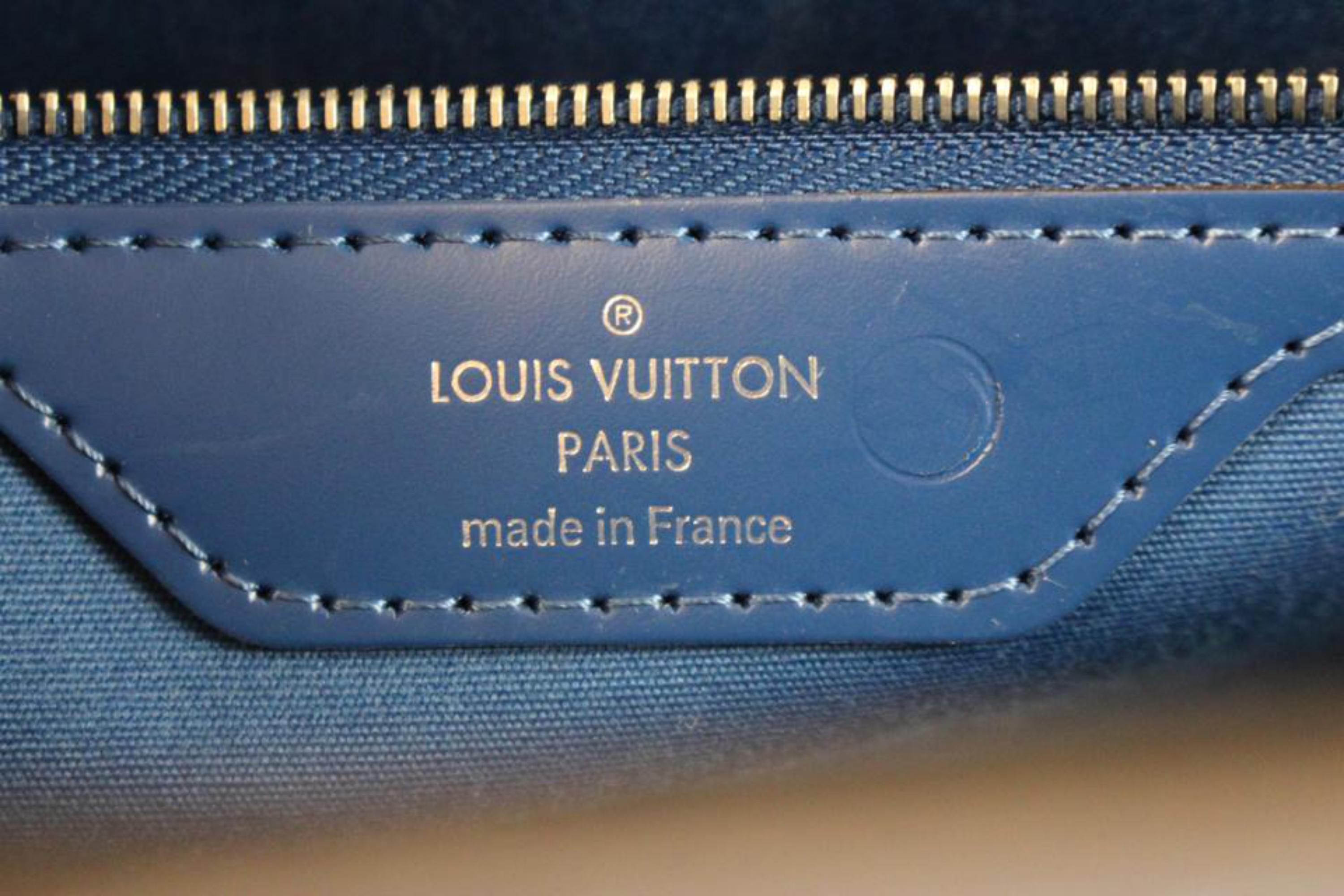 Louis Vuitton Brea Saphir Epi 2way 34lvty51717 Blue Leather Shoulder Bag For Sale 7