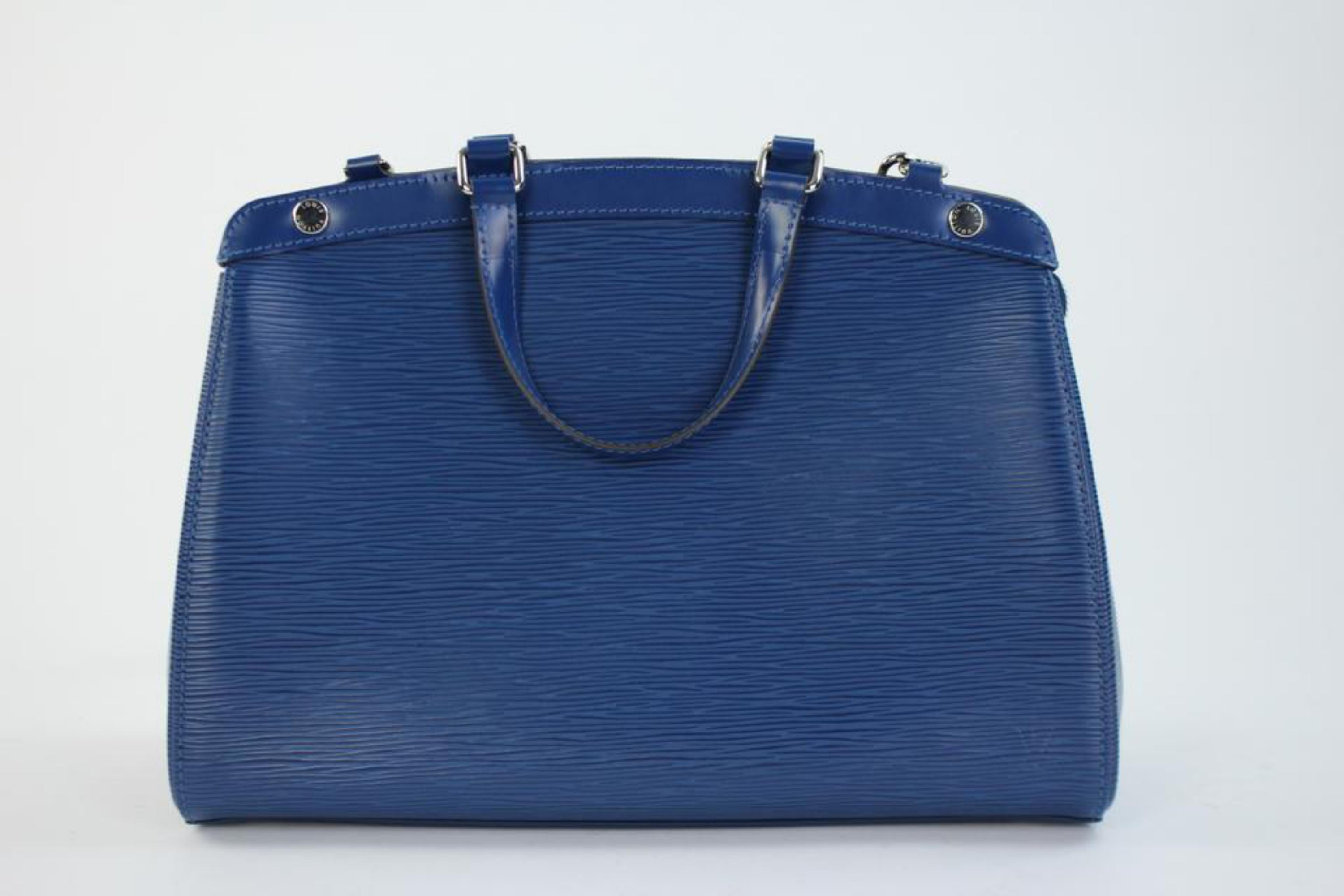 Louis Vuitton Brea Saphir Epi 2way 34lvty51717 Blue Leather Shoulder Bag For Sale 3
