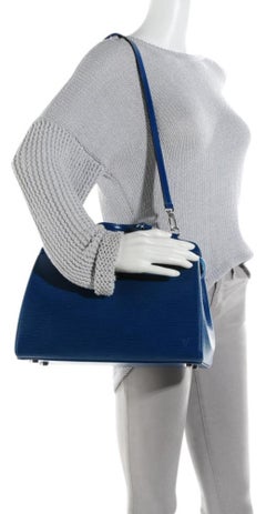 Louis Vuitton Brea Saphir Epi 2way 34lvty51717 Blue Leather Shoulder Bag