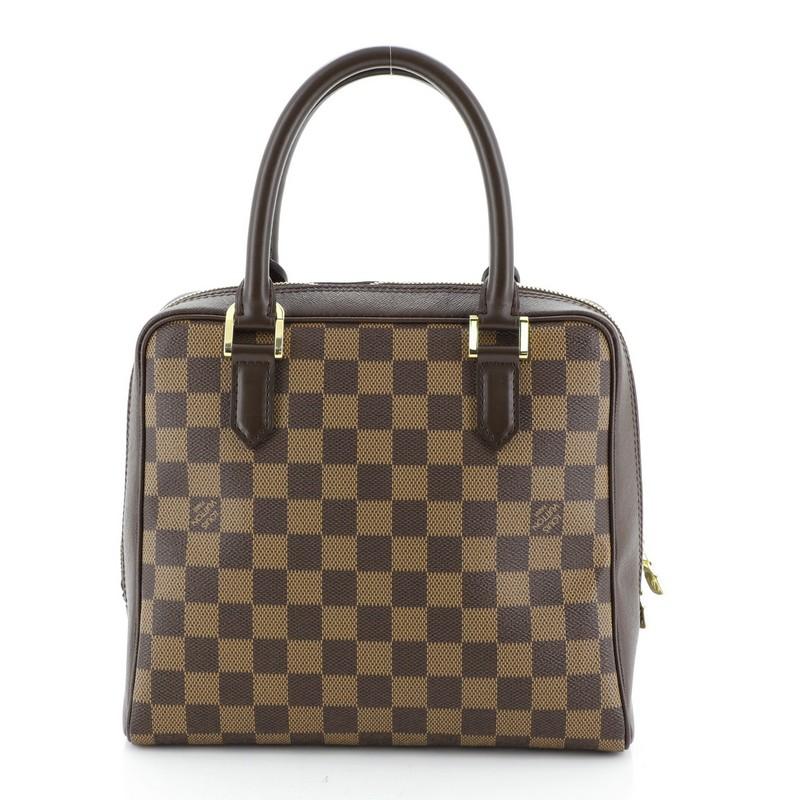 Brown Louis Vuitton Brera Handbag Damier