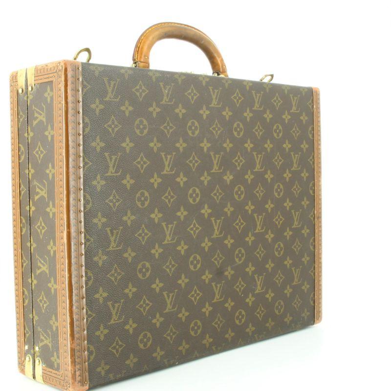 Brown Louis Vuitton Briefcase in Monogram Canvas