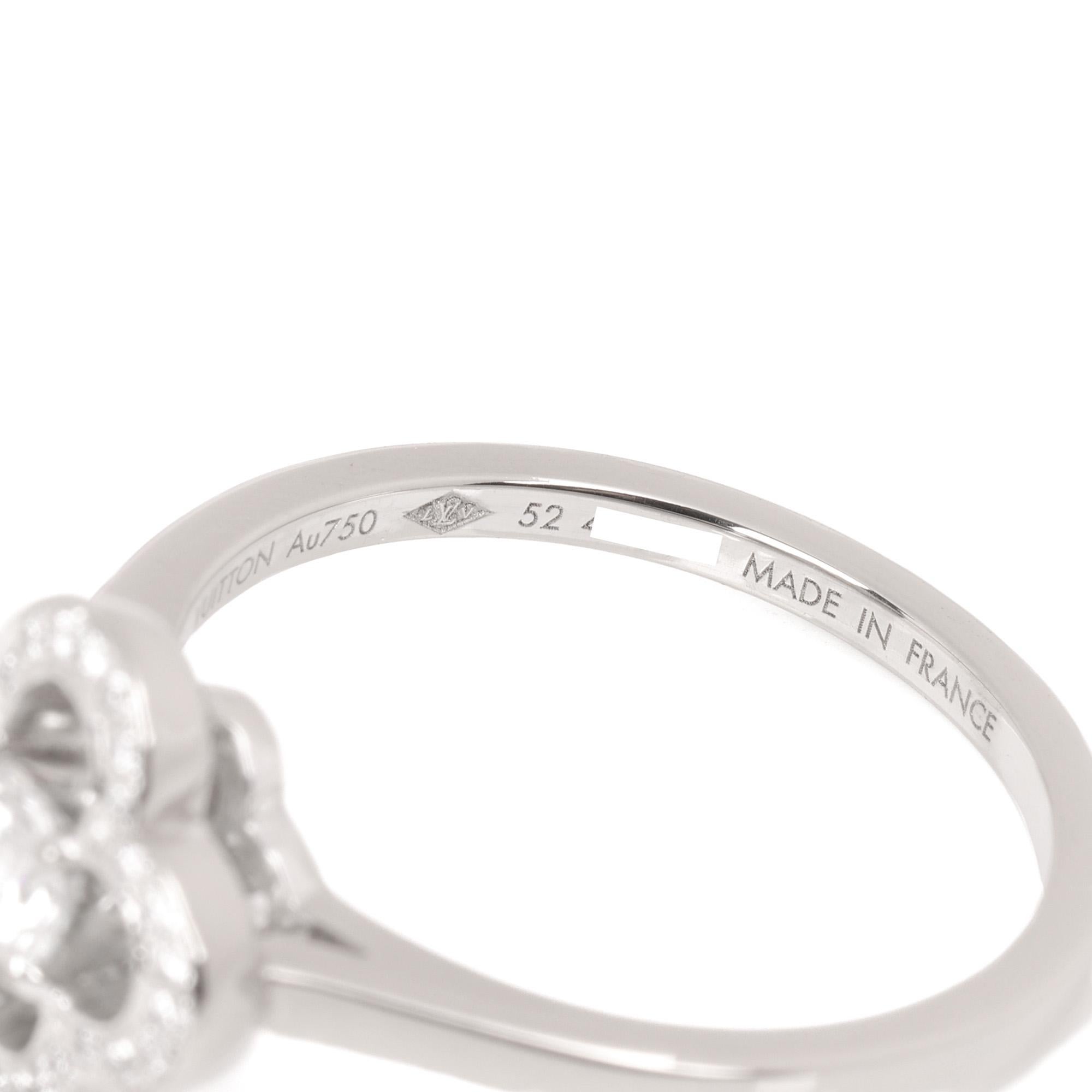 Louis Vuitton Anello Les Ardentes in oro bianco 18 ct con diamante a taglio brillante

Dettagli del prodotto
Xupes Ref: J952
Marchio: Louis Vuitton
Model: Anello Les Ardentes
Tipo: Anello
Numero di serie: non definito
Età: 2017
PREZZO DI VENDITA: €