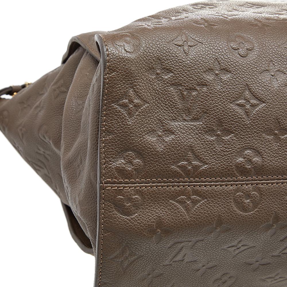 Louis Vuitton Bronze Monogram Empreinte Leather Lumineuse GM Bag 2