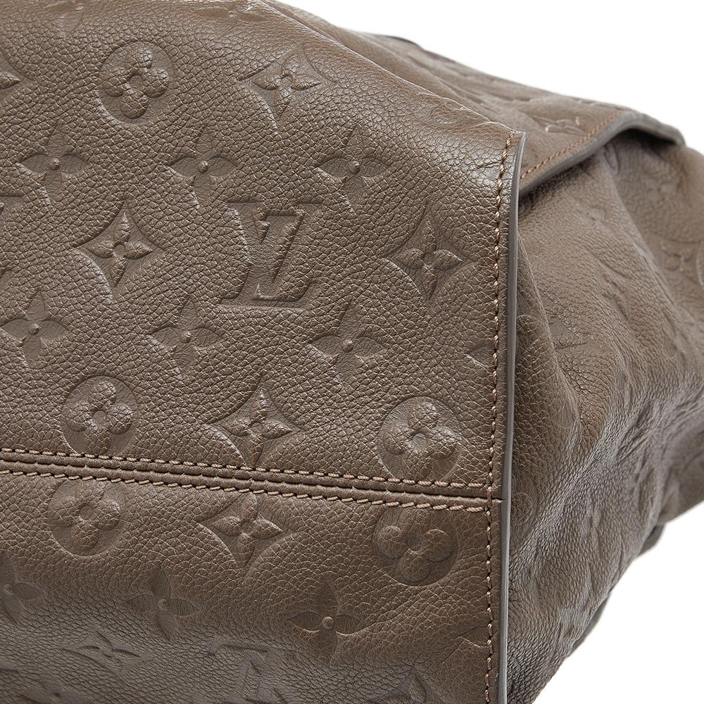 Louis Vuitton Bronze Monogram Empreinte Leather Lumineuse GM Bag 3